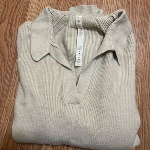 Lululemon knit sweater